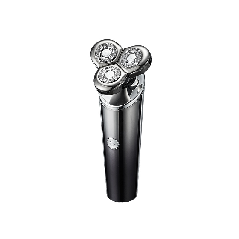 Afeitadora rotativa LED de 3 cabezales para uso en seco y húmedo M-1900 Afeitadora rotativa LED de 3 cabezales para uso en seco y húmedo M-1900